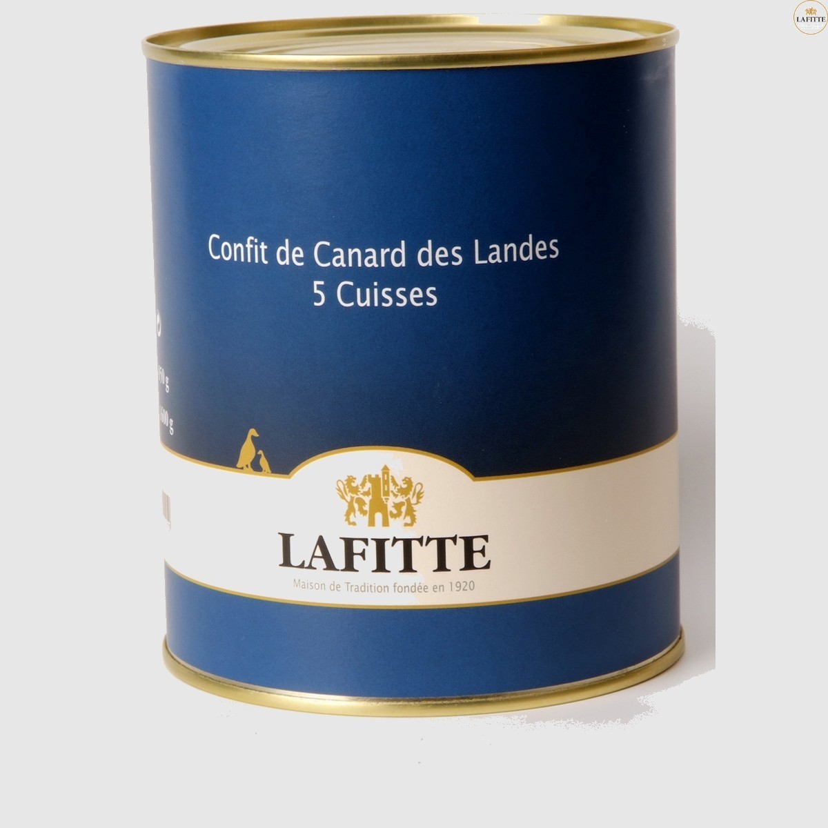 Confit de canard des Landes - 5 cuisses