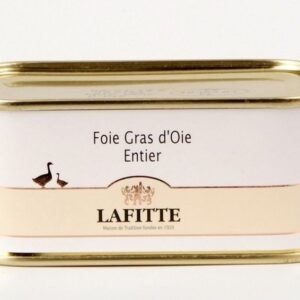 Boîte foie gras d'oie entier - 200 grs