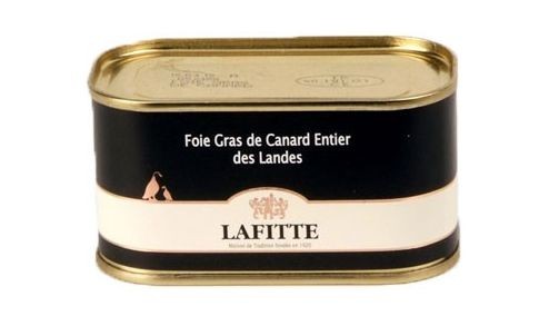 Boîte foie gras de canard entier - 130 grs