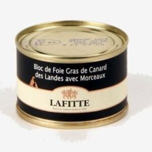 Bloc foie gras de canard avec morceaux - 65 grs