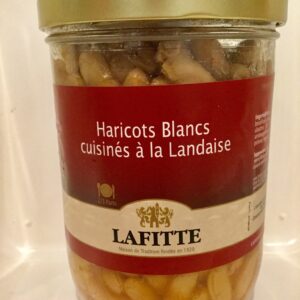 Haricots blancs cuisinés à la landaise